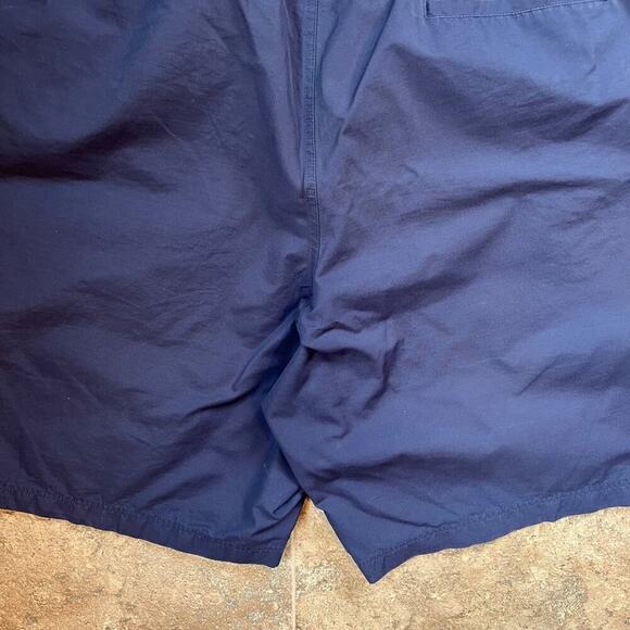 Nike shorts, men's size XL, navy blue, cotton polyester blend - Picture 7 of 9
